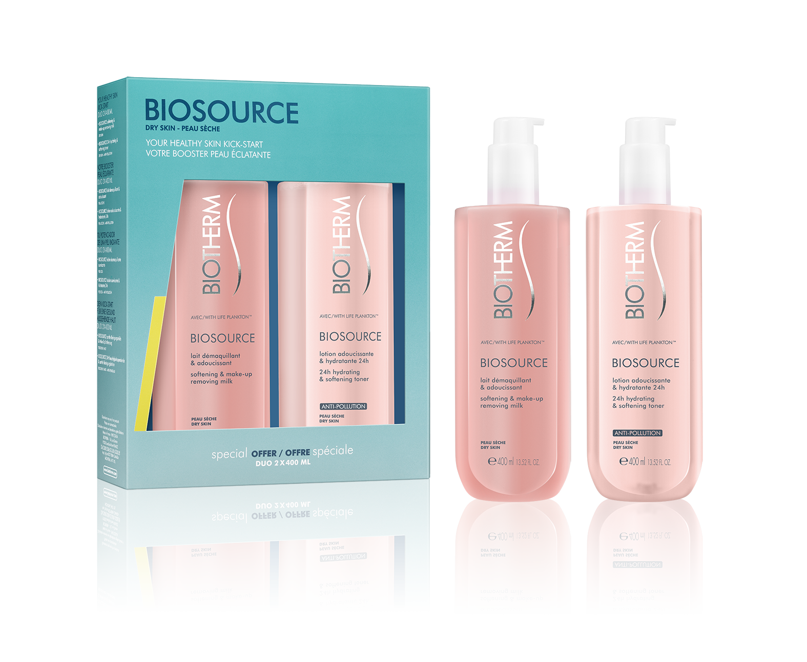 Biotherm BIOSOURCE PS DUO WOMEN SET S1 2017