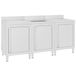 vidaXL meuble sous lavabo
