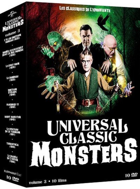 Universal Classic Monsters Vol.3 : Frankenstein - DVD - Boxset
