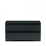 Drawer WOOOD Finca TV Meubel - Grenen - Zwart - 75x40x40 cm - Industrieel