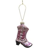 Kwantum Roze Cowboylaars Ornament