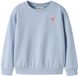 NAME IT NMFVALLENE LS RLX SWEAT UNB Meisjes Sweatshirt Katoen/Polyester Maat 104