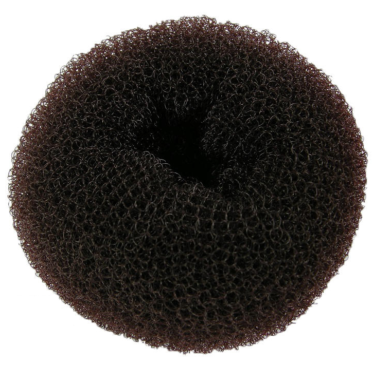 Hair Mode Donut bruin 7,5cm 1 stuk