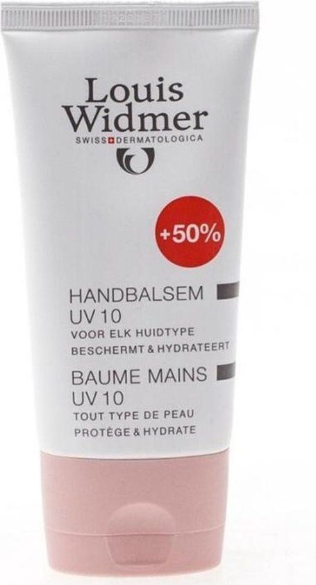 Louis Widmer Hand Balsem UV 10 Licht Geparfumeerd 50 ml