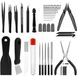 TRANKIELO® - Kit d'outils complète pour imprimante 3D – Incluant des outils de nettoyage et de retrait – Parfait pour les débutants et les professionnels