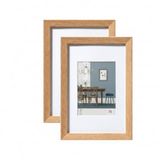 Walther Design Fiorito Ef520Ed Fotolijsten, Licht Eiken, 15 X 20 Cm, Houten Frame, Verpakking Van 2