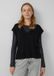 s.Oliver Strickpullunder V-hals Lange mouw Zwart Viscose Wol Regular Fit Casual Dames Herfst/Winter 2025