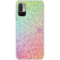 Xiaomi Siliconen hoesje compatibel met Redmi Note 10 5G Pastel Mandala
