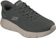 Skechers Heren BOBS B Flex Smooth Edge Sneakers Veterschoenen Olive