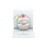 Grafische werkplaats Mooie Pop-up Verjaardagskaart Driedimensionale Kaart Happy Birthday