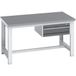 BOTT Werkbank met frame Cubio lino - 1 lade