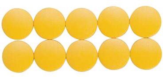 MAULsolid Magneten - Ø 15 mm - Geel - 10 stuks