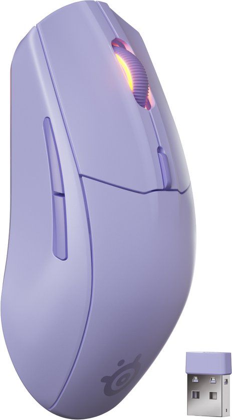 SteelSeries Rival 3 Wireless Gen 2 Gaming Mouse - Lavender