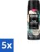 Axe Spray déodorant Pure Coconut 150 ml - Lot économique - 5 pièces