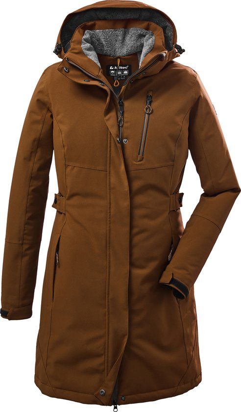 Killtec KOW 165 Women's Parka - Dark Curry - Size 44 - Autumn/Winter 2022