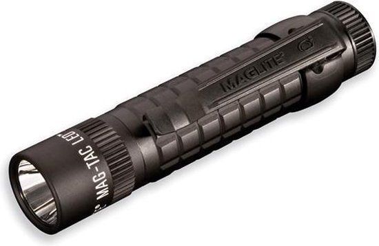 MagLite MAG-TAC LED Zaklamp - Zwart Aluminium - 310 Lumen - 163m Bereik