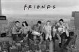 Friends - Poster déjeuner sur un gratte-ciel