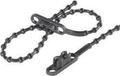 TRU COMPONENTS TRU COMPONENTS 1592905 TC-KTVR145BK203 Knopenband 145 mm 2 mm Zwart Met dubbele kop 100 stuk(s)