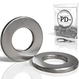 PD® Sluitringen M24 (DIN 125 Form A/ISO 7089) | A2 V2A Roestvrij Staal Sluitringen Van Plat Roestvrij Staal Met Kleine Buitendiameter | 10 Stuks