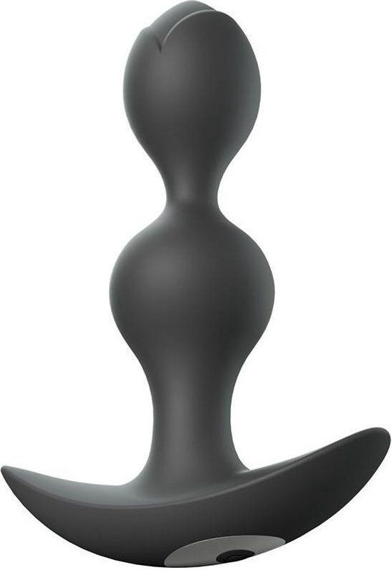 Love to Love - Twinny Bud - Buigbare Vibrerende Buttplug - Zwart