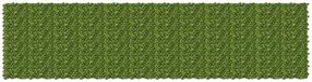 vidaXL Balkonscherm met bladeren, groen en geel, 600 x 150 cm
