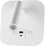V-TAC Applique murale LED éclairage d'accentuation 8W 830lm 3000K IP20 Blanc