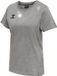 Hummel Hmlmove Grid Katoenen T-shirt Dames XS Grijs