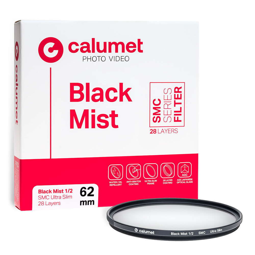 Calumet Calumet SMC Ultra Slim 28 Layers 1/2 Black Mist Filter 62mm