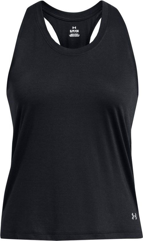 Under Armour Damen T-Shirt Ua Launch Singlet Black 001-XS