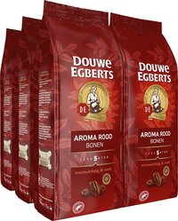 Douwe Egberts Koffiebonen Aroma Rood (3 Kilogram, Intensiteit 05/09, Medium Roast Koffie), 6 x 500 Gram