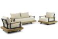 Santika Furniture Santika Supreme stoel-bank loungeset 3-delig
