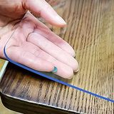 LovePads Doorzichtige tafelbeschermer van vinyl, 1,5 mm dik, 91,4 x 152,4 cm, waterdicht, voor eettafel, keuken, kaptafel en bureau
