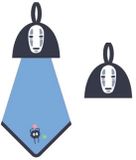 Marushin Spirited Away Pop-Up Mini Serviette No Face 25 x 25 cm Serviettes