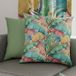 PETTI Artigiani Italiani - 1 paar kussenslopen 40 x 40 cm van microvezel, decoratief kussen voor slaapkamer, bank, woonkamer, set van 2 kussenslopen, tropische kussensloop, meerkleurig, 100% Made in
