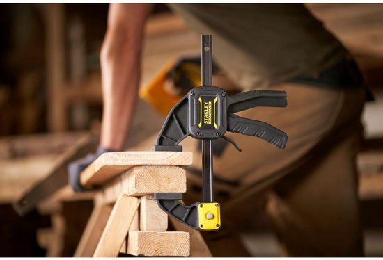 Stanley FatMax Serie - Automatische Klemset - 4 Stuks - Ergonomische Handgreep