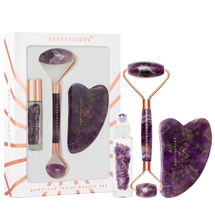 Crystallove Amethyst Beauty Gezichtsmassage Set