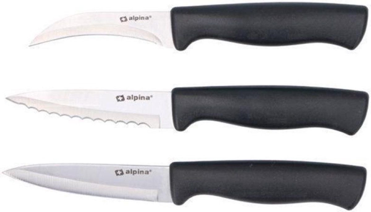 Alpina schilmessenset 3 stuks 18/19,5 cm