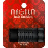 Magnum Hair Fashion Hairpins - Black, 12 pcs
