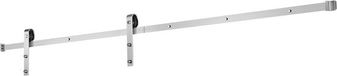 Vevor Schuifdeursysteem Schuifdeurbeslag 150 Kg Rail 2,44 M Zilver