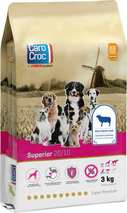 Carocroc Superior L/R Diet - Hondenvoer - 3 kg