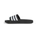 adidas Adilette Shower Slides Sandal, core black/ftwr white/core black, 40.5 EU