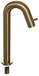Ink Fonteinkraan staand gebogen hoog model Brushed mat goud 9902364
