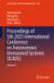 Proceedings Springer Lecture Notes in Electrical Engineering: Proceedings of 5th 2025 International Conference on Autonomous Unmanned Systems (ICAUS)