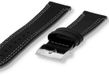 Morellato PMX892FUTNET24 Horlogeband - 24mm - Zwart - Leer - Unisex