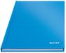 Leitz Carnet de notes ligné A5, 80 pages, Couverture rigide, Bleu