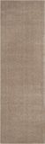 Safavieh Shaggy Geweven Vloerkleed voor Binnen, Fluweel Collectie, VSG169, in Licht Beige, 69 X 213 cm