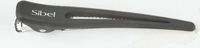 Pin Sibel Carbon Line afdeelklemmen zwart 6st