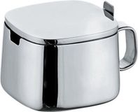 Alessi Suikerpot van roestvrij staal, zilver