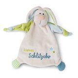 NICI 47131 knuffeldoek haas kleine sleufoor 25x25cm