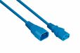 Kabelmeister SK1430-B005 câble d'alimentation Bleu 0,5 m IEC C14 IEC C13